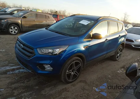 2019 Ford Escape Sel z USA, uszkodzony, nr VIN 1FMCU9HD2KUC50067